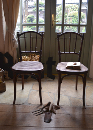 コーン社製のカフェチェア,ヤコブ＆ヨゼフ コーン社（Jacob&Josef Kohn）とは,カフェチェア,アンティークチェア,アンティーク椅子,ビストロチェア3