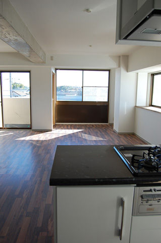 after キッチンとリビング、和室だったスペースを1部屋に。 フレンチスタイル,BEFORE&AFTER,店舗プランニング,施工例,8